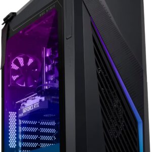 ASUS ROG G16CH (2024) Gaming Desktop PC, Intel® Core™ i7-14700F, NVIDIA® GeForce RTX™ 4060Ti Dual, 1TB PCIe® Gen4 SSD, 32GB DDR5 RAM, Windows 11, G16CHR-AS766Ti