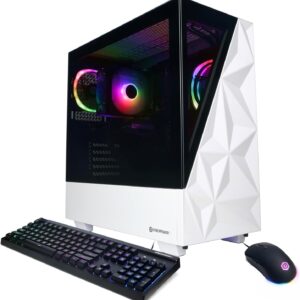 CyberPowerPC Gamer Xtreme VR Gaming PC, Intel Core i7-14700F 2.1GHz, GeForce RTX 4060 Ti 16GB, 16GB DDR5, 1TB PCIe Gen4 SSD, WiFi Ready & Windows 11 Home (GXiVR8040A16)